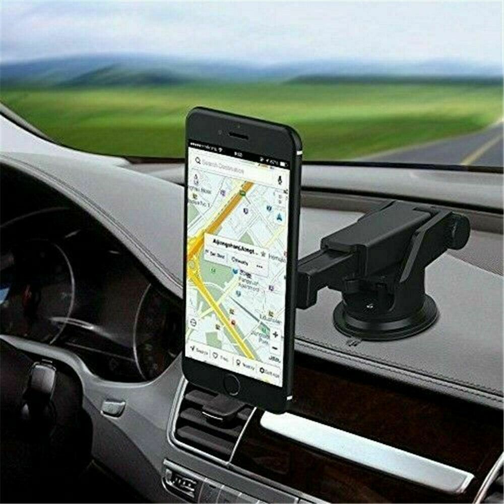 Magnetic Car Phone Mount - 360° Adjustable Dashboard & Windshield Holder