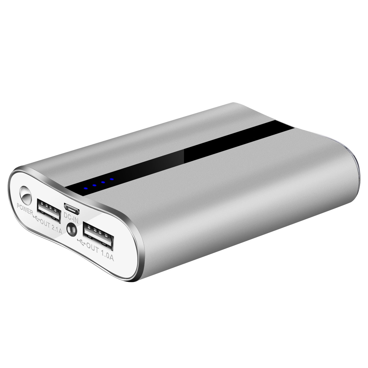 12000mAh Portable Charger With Dual USB 3.1A Output Power Bank Ultra-Compact External Battery Pack Fast Charging