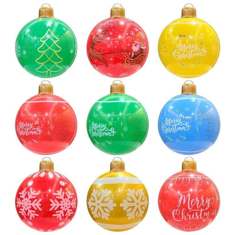 Inflatable Christmas Ball Outdoor Garden Christmas Decorations