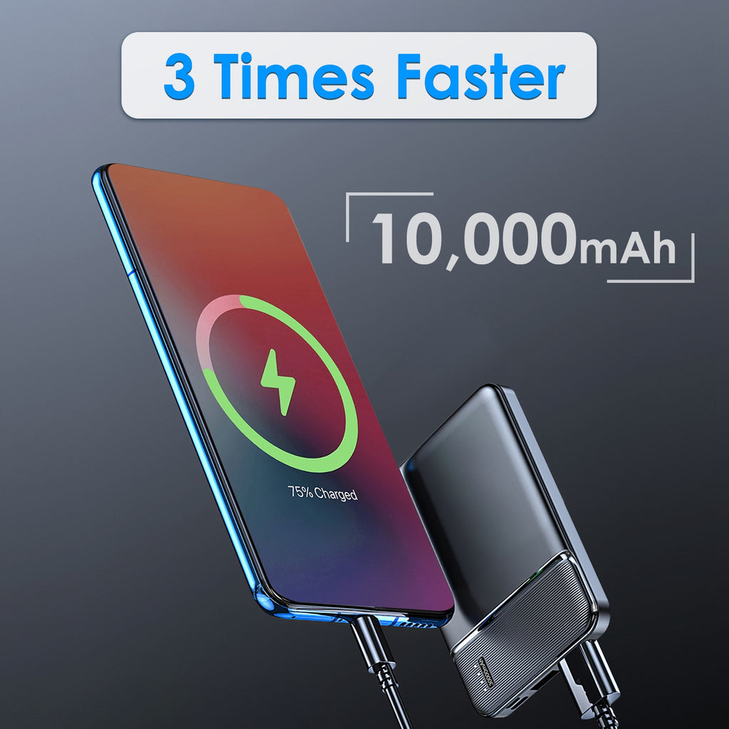 1Pc 30000mAh 20000mAh 1W MAh Fast Charging Power Bank With 1 USB Cable Fit For IOS Phone 15 14 13 And More