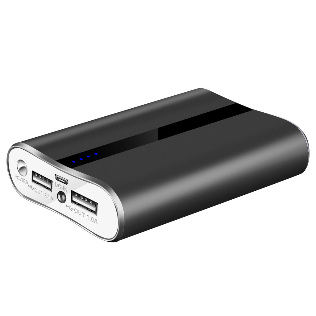 12000mAh Portable Charger With Dual USB 3.1A Output Power Bank Ultra-Compact External Battery Pack Fast Charging