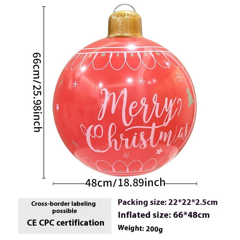 Inflatable Christmas Ball Outdoor Garden Christmas Decorations