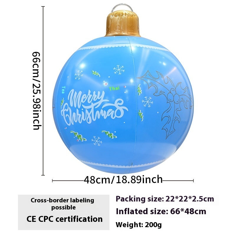 Inflatable Christmas Ball Outdoor Garden Christmas Decorations