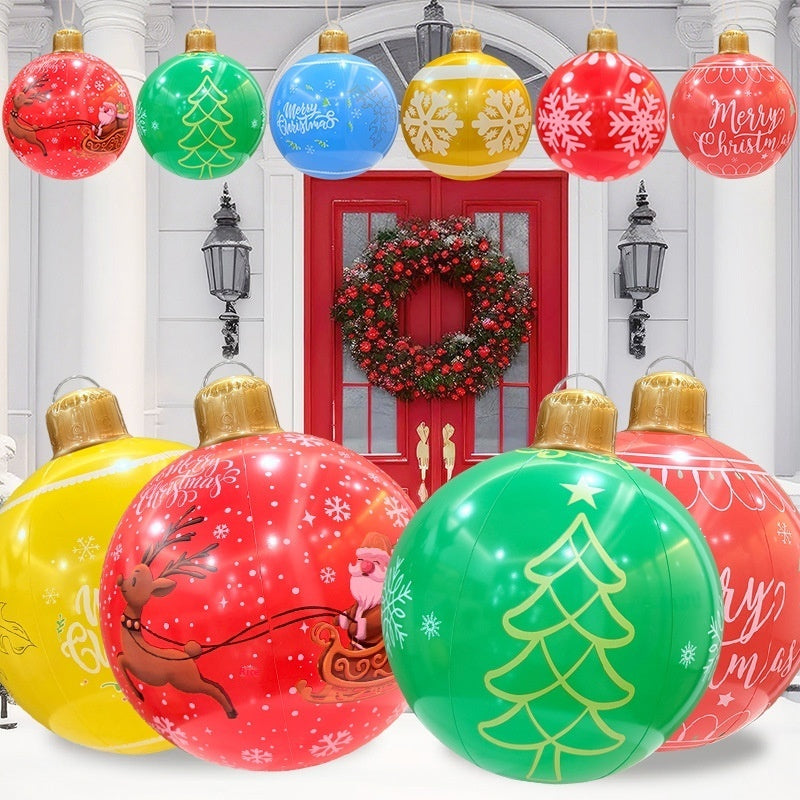Inflatable Christmas Ball Outdoor Garden Christmas Decorations